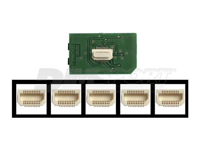 DENSO (KUBOTA/SUBARU/DAIHATSU) BOARD + SOCKETS FOR SOLDERED CONN.0,5 MM (*)