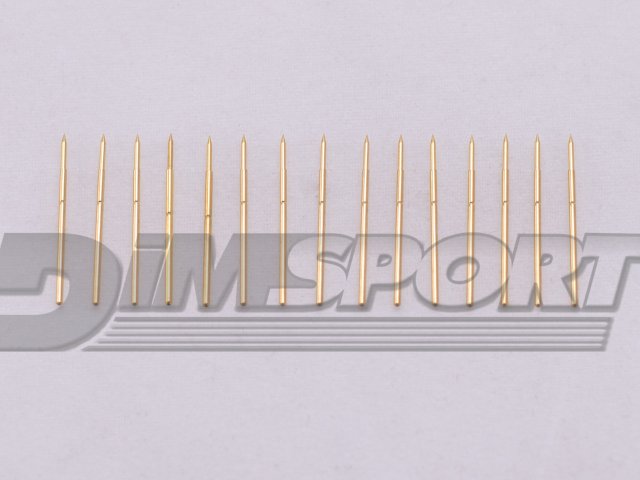 SPARE - 15 PINS WITH INTERNAL SPRING FOR METALLIC FRAME ADAPTERS. SUITABLE FOR: F34DM004 / F34DM005 / F34DM008 / F34DM012 / F34DM014 / F34DM015 / F34DM017 / F34DM019 /