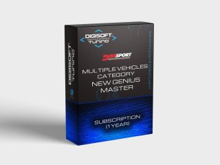 MULTIPLE VEHICLES CATEGORY NEW GENIUS MASTER SUBSCRIPTION (1 YEAR)